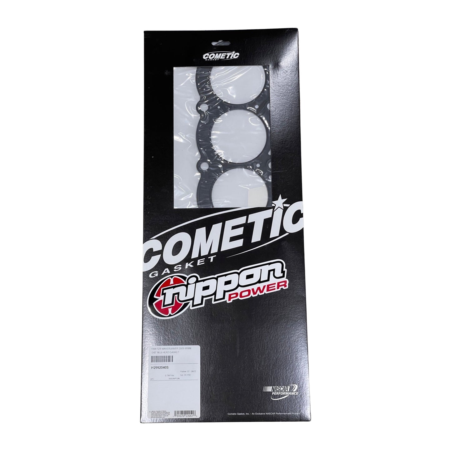 Cometic MLS Head Gasket - 2009+ Yamaha FX SHO SVHO FZR Waverunner  - 86mm Bore .040" Thick - H2992040S